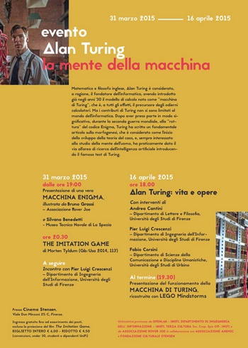 La Macchina di Turing: eventi e laboratori per tutta la famiglia!