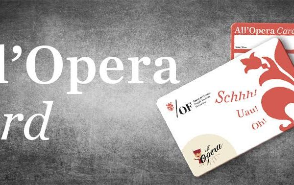 Gli spettacoli di All’Opera Card