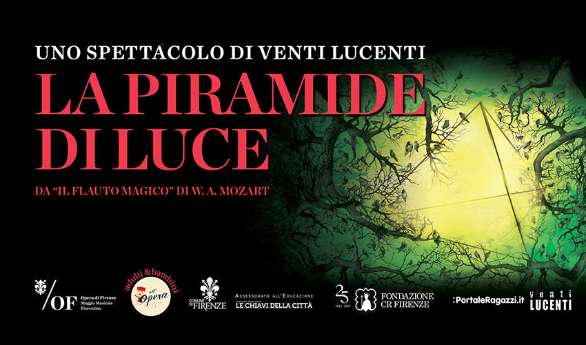 La piramide della luce: in scena!