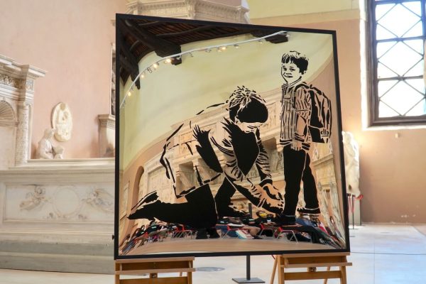 ‘Non sono un murales’, l’opera degli studenti del Liceo Artistico di Porta Romana 