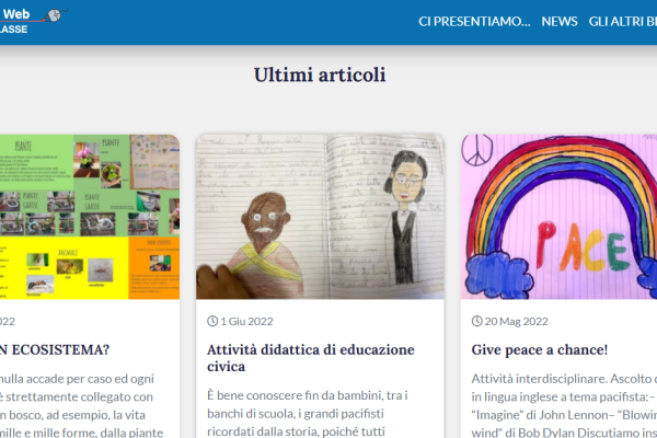 Redazione web. Oltre 73.000 visualizzazioni per i blog pubblicati dalle classi