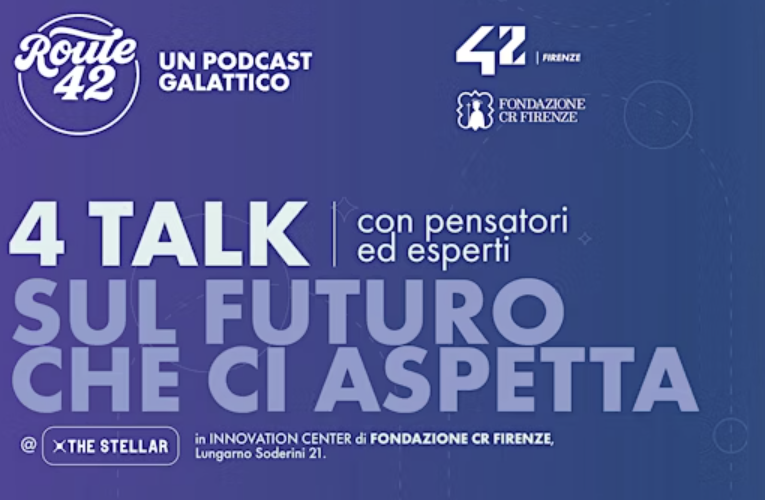I Talk sul Futuro: 17 Giugno con Bruce Sterling  42 Firenze, Innovation Center di Fondazione CR Firenze